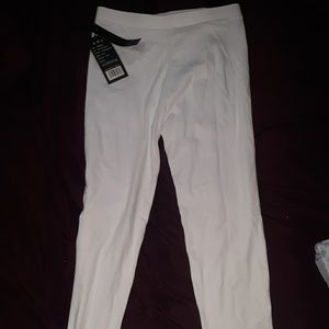 NWT white leggings
